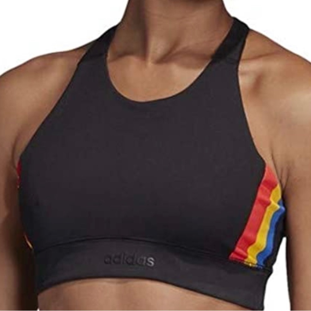 NWT Adidas Women's Brilliant Basics Farm Sports Bra Size XS Climalite